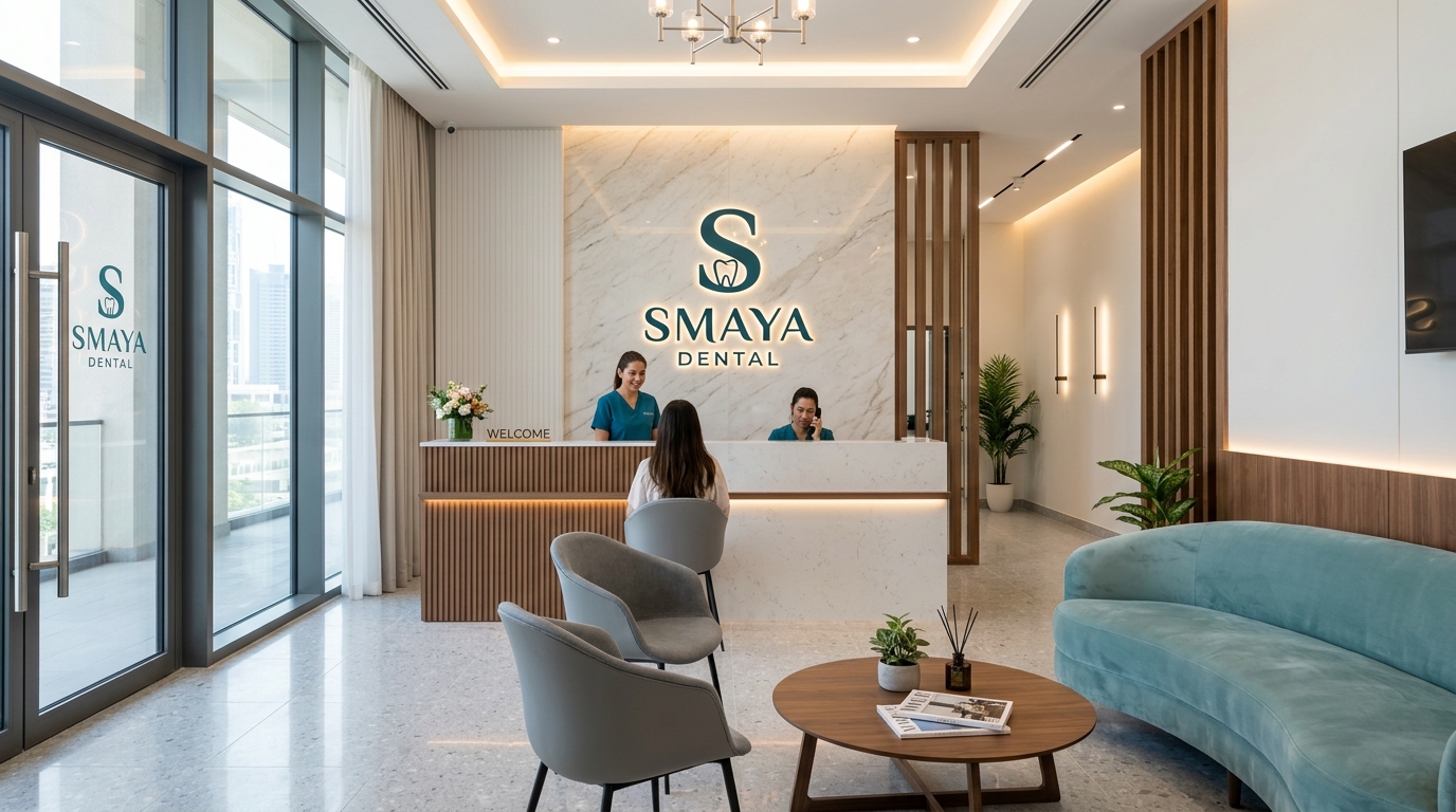 SMAYA DENTAL CLINIC Reception Lounge in Kondapur